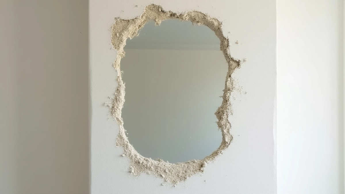Jak odkleić lustro od ściany