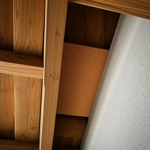 Co na drewniany strop