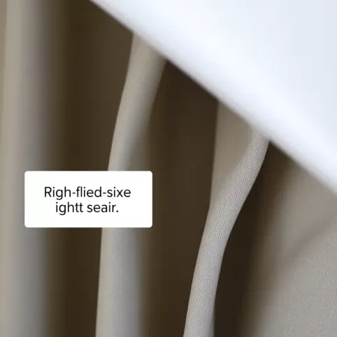 Jak rozpoznać prawą stronę firanki