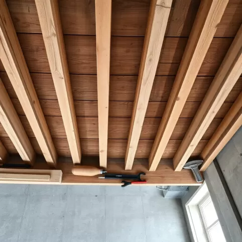 Jak wzmocnić stary strop drewniany