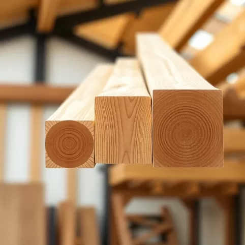 Jaki przekrój belek na strop drewniany