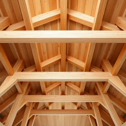 Jakie belki na strop drewniany 3m