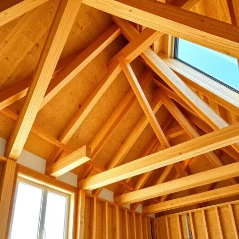 Jakie belki na strop drewniany 6m