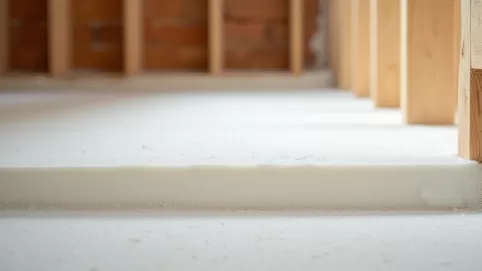 Lekka wylewka na strop drewniany